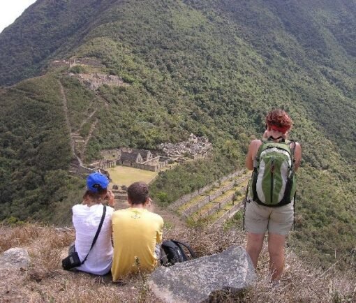 Viajeros en Choquequirao